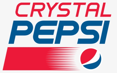 Old Crystal Pepsi Logo, HD Png Download, Transparent PNG