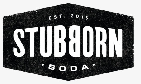 Stubborn Soda Logo Png, Transparent Png, Transparent PNG