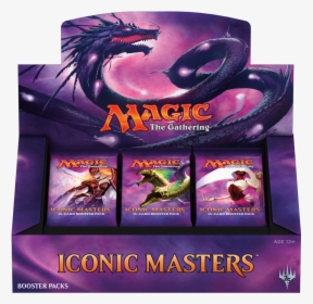 Mtg Magic Iconic Masters Booster Box - Iconic Masters Booster Box Png, Transparent Png, Transparent PNG