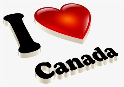 Canada Heart Png - Love Canada, Transparent Png, Transparent PNG