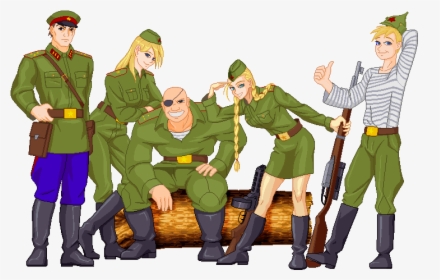 Delta Red Army By Txsnew Cammy Street Fighter, Red - Cartoon, HD Png Download, Transparent PNG