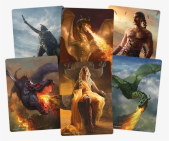 Daenerys Targaryen Agot Lcg Dragons Of The East, HD Png Download, Transparent PNG