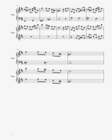 Proto Man S Alternate Theme Sheet Music 2 Of 2 Pages - 林俊傑 Despacito 緩 緩 鋼琴 譜, HD Png Download, Transparent PNG