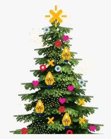 Transparent Charlie Brown Christmas Tree Png - Sapin De Noel Dessin Fond Transparent, Png Download, Transparent PNG