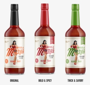 Image Of 4 Bottle Pack- Bloody Mary - Mrs Mary's Bloody Mary, HD Png Download, Transparent PNG