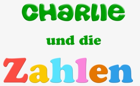Charlie Und Die Zahlen , Transparent Cartoons - Graphic Design, HD Png Download, Transparent PNG