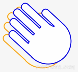 Draw Clapping Hands Step By Step, HD Png Download, Transparent PNG