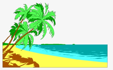 Beach Palm Tree Pictures - Oazis Clipart, HD Png Download, Transparent PNG
