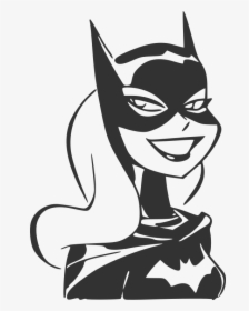 Bruce Timm Drawing Batgirl, HD Png Download, Transparent PNG