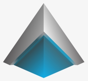 3d Diamond Png - 3d Triangle Logo Png, Transparent Png, Transparent PNG