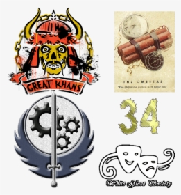 Side Bets - Fallout Brotherhood Of Steel Tattoos, HD Png Download, Transparent PNG