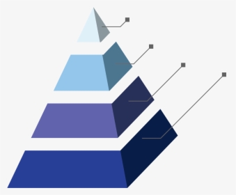 Transparent 3d Pyramid Png - Ppt Triangle Png, Png Download, Transparent PNG