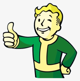 I Was Goin For A Children S Book Cover Vibe Also I - Vault Boy Thumbs Up Png, Transparent Png, Transparent PNG