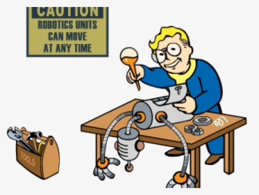 Fallout Clipart Perk Art - Fallout 4 Perk Robotics Expert, HD Png Download, Transparent PNG