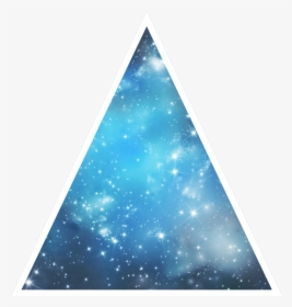 #triangle #portal #fantasy #cutout #sparkles #blue - Triangle Portal Png, Transparent Png, Transparent PNG