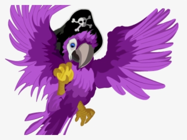 Macaw Clipart Pirate Parrot - Clip Art, HD Png Download, Transparent PNG