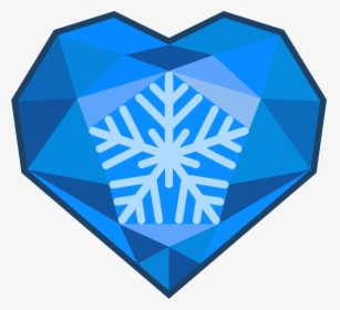Crystal Clipart Electric Blue - Mlp Ice Cutie Mark, HD Png Download, Transparent PNG