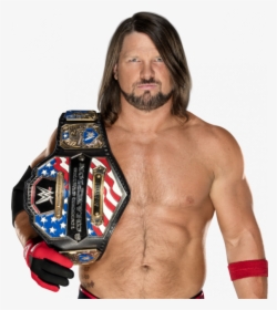 Aj Styles Raw Tag Team Champion, HD Png Download, Transparent PNG