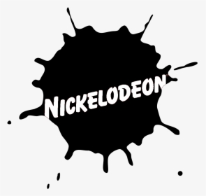 Logo Nickelodeon , Png Download - Nickelodeon Black And White, Transparent Png, Transparent PNG