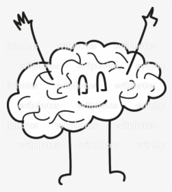 Brain Drawing Vector And Stock Photo, HD Png Download, Transparent PNG