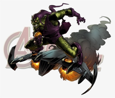 Avengers Alliance 2 Wikia - Green Goblin Comic Png, Transparent Png, Transparent PNG