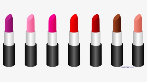 Seven Shades Of Lipstick - Lipstick Clipart, HD Png Download, Transparent PNG