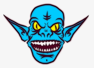 Ice Goblin Clip Arts - Monster Head Clip Art, HD Png Download, Transparent PNG