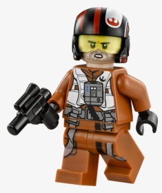 Lego Poe Dameron - Lego 75102, HD Png Download, Transparent PNG