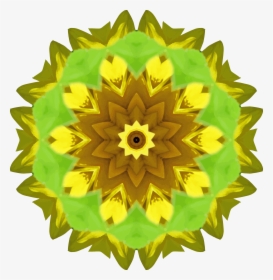 Sunflower Kaleidoscope 6 Clip Arts - Clip Art, HD Png Download, Transparent PNG