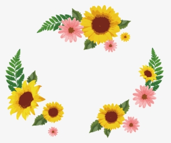Daisy Clipart Vector - Sunflower Png Icon, Transparent Png, Transparent PNG