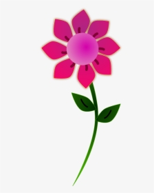 Pink Sun Flower Vector File Vector File - Flower Clipart Png, Transparent Png, Transparent PNG