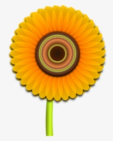 Sunflower Flower Nature Free Photo - Vector Hoa Huong Duong, HD Png Download, Transparent PNG