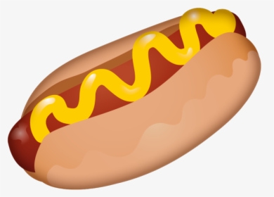 Hot Dog Emoji Png, Transparent Png, Transparent PNG