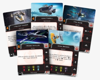 X Wing Second Edition Cards, HD Png Download, Transparent PNG