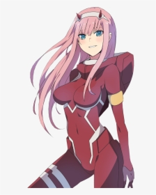 Zero Two - Darling In The Franxx Zero Two, HD Png Download, Transparent PNG