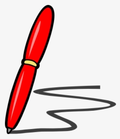 Red Pen Png Image Clipart - Clip Art Red Pen, Transparent Png, Transparent PNG