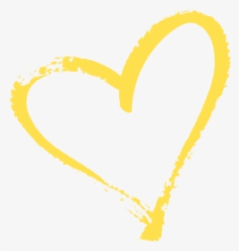 Yellow Heart Cliparts - Transparent Background Yellow Heart Png, Png Download, Transparent PNG