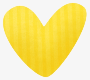Yellow Heart Clip Art - Yellow Heart Clip Art Png, Transparent Png, Transparent PNG