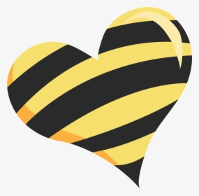 Photo By @daniellemoraesfalcao - Yellow And Black Heart, HD Png Download, Transparent PNG