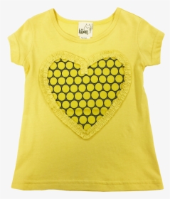 Yellow Heart Top - Tappeto Con Sensore Pressione, HD Png Download, Transparent PNG