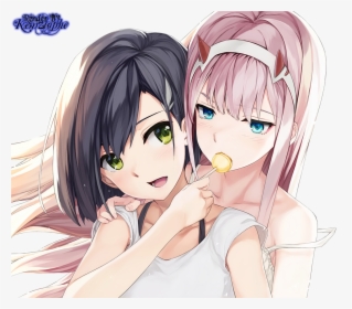 Darling In The Franxx Ichigo X Zero Two , Png Download - Darling In The Franxx Ichigo X Zero Two, Transparent Png, Transparent PNG