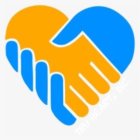 Donation Clipart Hand Heart - Heart Logo Hand Png, Transparent Png, Transparent PNG
