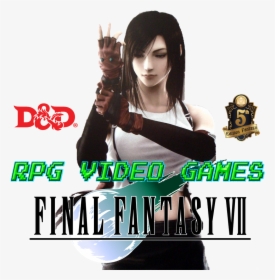 Final Fantasy 7 Tifa Lockheart Dnd 5e - Tifa Lockhart In Game, HD Png Download, Transparent PNG