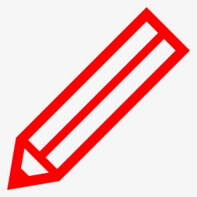 Red Pen Icon Png , Png Download - Blue Pencil Crayon Transparent, Png Download, Transparent PNG