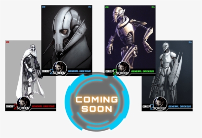 Concept To Screen - General Grievous, HD Png Download, Transparent PNG