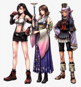 The Return Of Tifa, Yuna Or Prishe - Dissidia Final Fantasy Prishe, HD Png Download, Transparent PNG