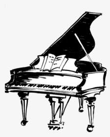 Types Of Pianos We Move Near Seattle, Wa - Piano Keyboard Drawing Png, Transparent Png, Transparent PNG