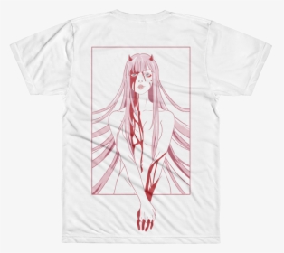 Image Of Red Handed Zero Two - Anime, HD Png Download, Transparent PNG