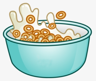 Grain Clipart Ceral - Bowl Of Cereal Clipart, HD Png Download, Transparent PNG