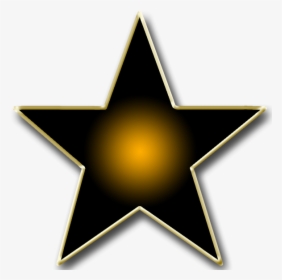 Star Black With Orange Center - Restaurant Of The Year Award, HD Png Download, Transparent PNG